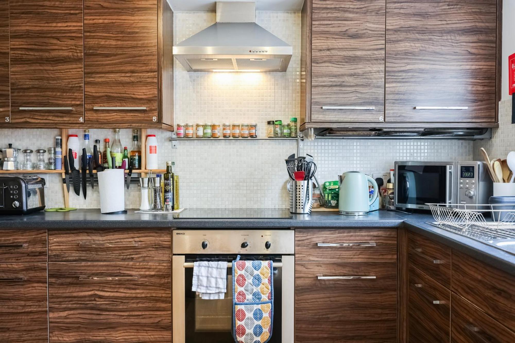 Vibrant Clapham Double Bedroom London Eksteriør bilde