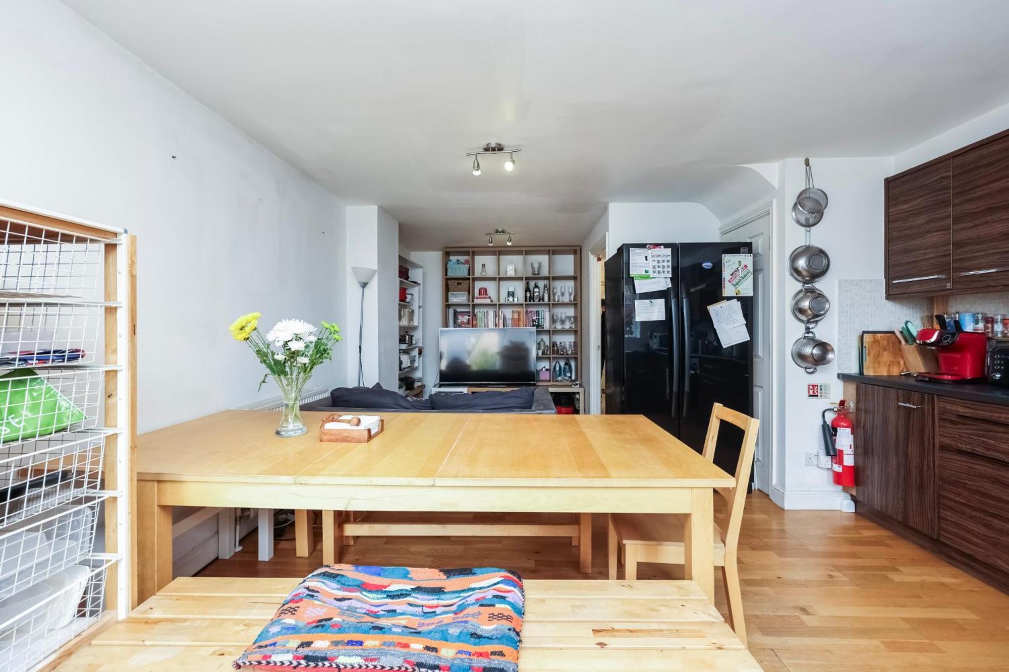 Vibrant Clapham Double Bedroom London Eksteriør bilde