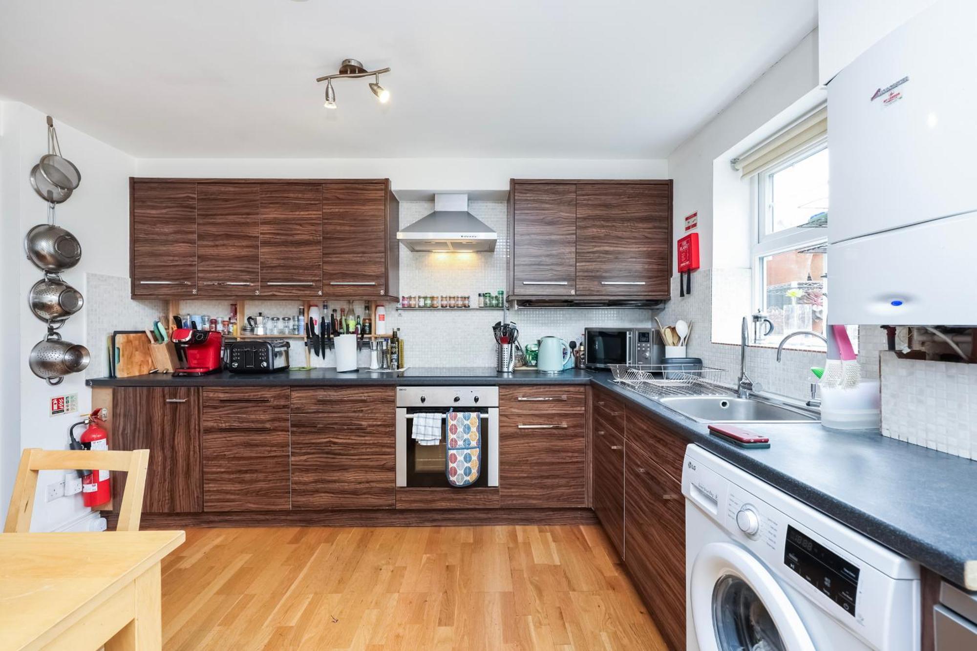 Vibrant Clapham Double Bedroom London Eksteriør bilde